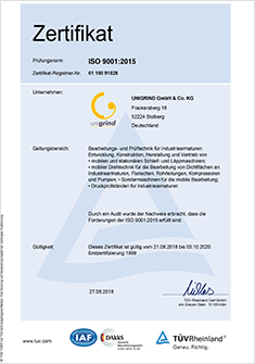 ISO 9001:2015 deutsch